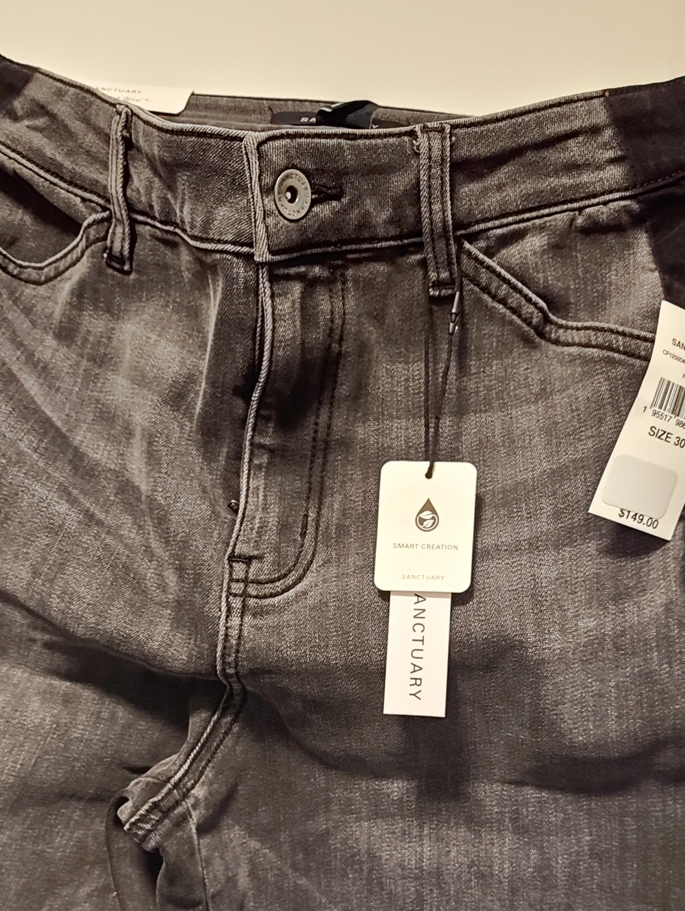 Sanctuary Women’s Tuxedo Gray Jeans